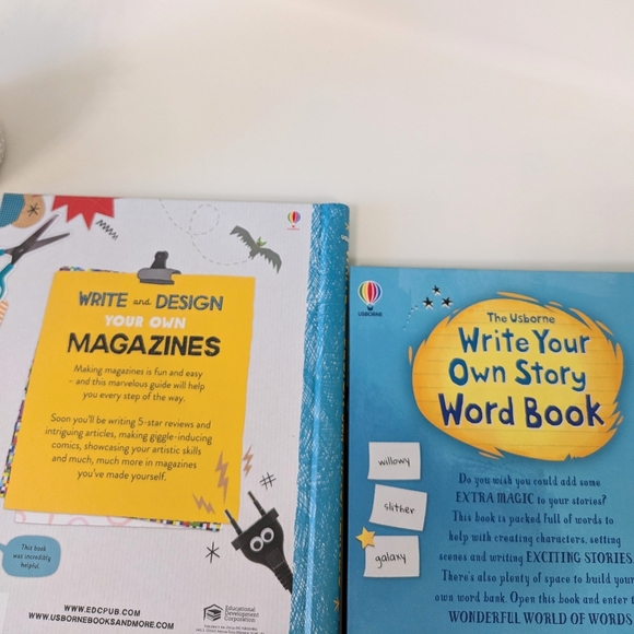 Usborne Writing Set- Write Your Own Story/Write and Design Your Own Magazine - Picture 5 of 5